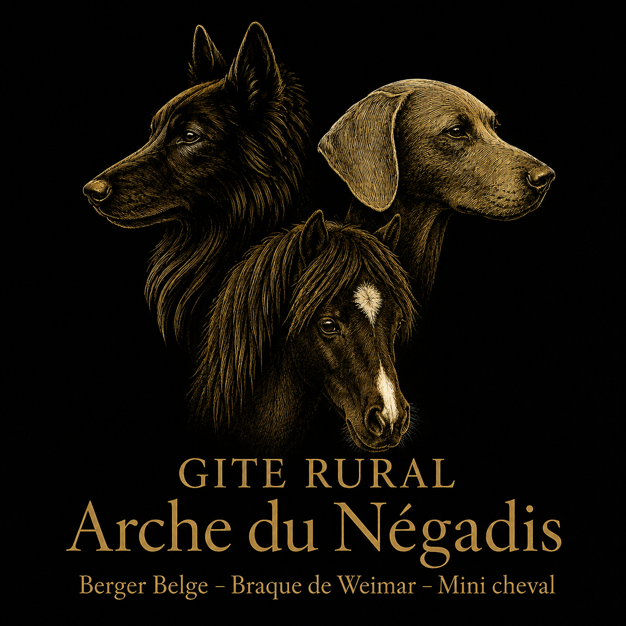 Logo Gîte Rural L'Arche du Négadis Paulhan Hérault